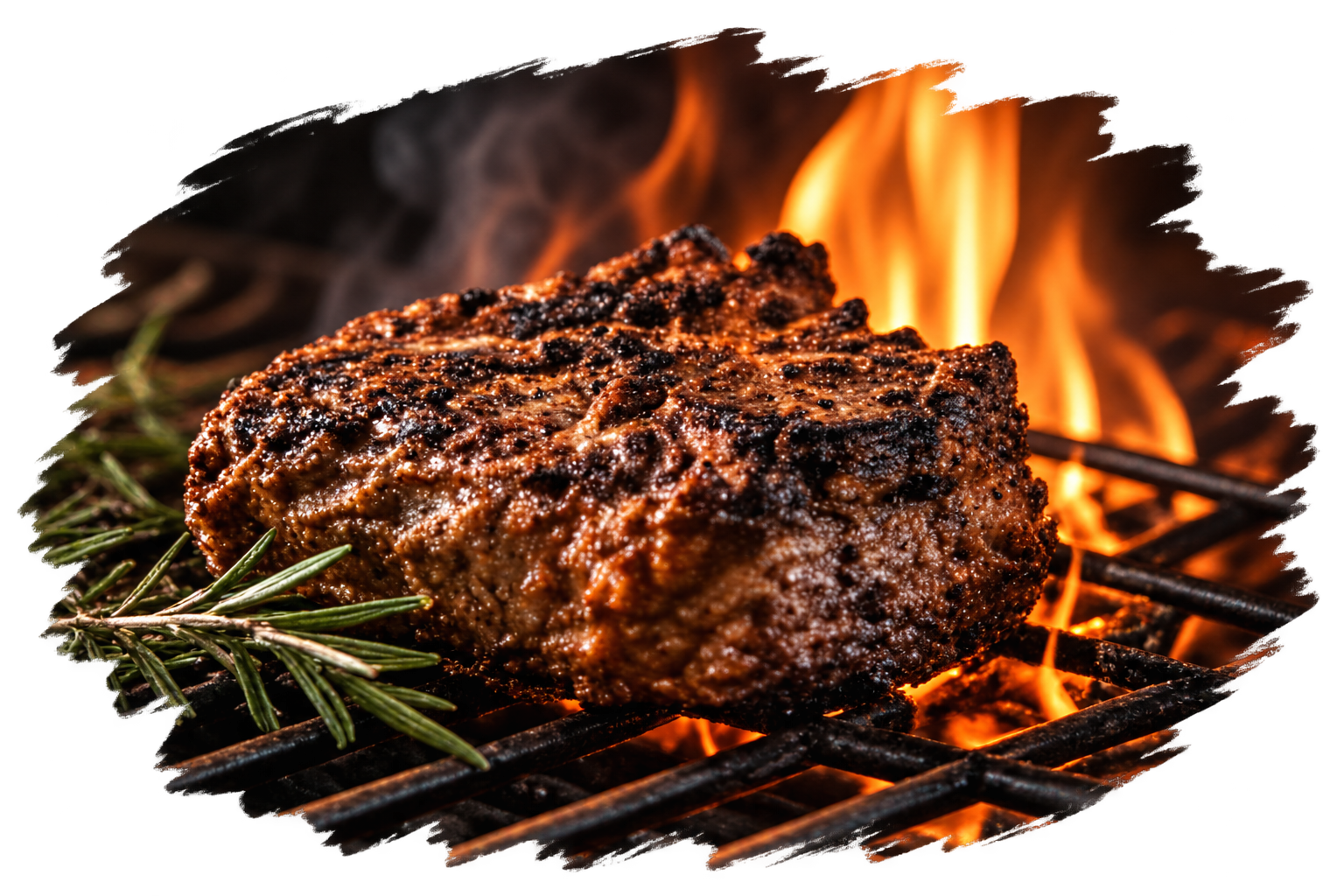 Carne cotta alla brace